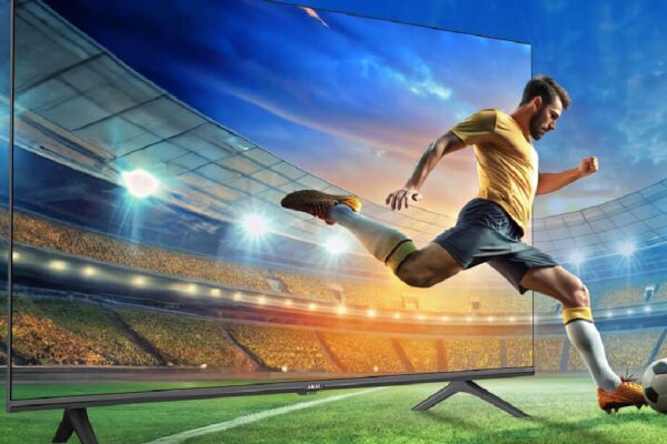 AKAI 75 and 100 inch 4K QLED TVs price in india rs 99990 with Google TV Dolby Vision Dolby Atmos launched features