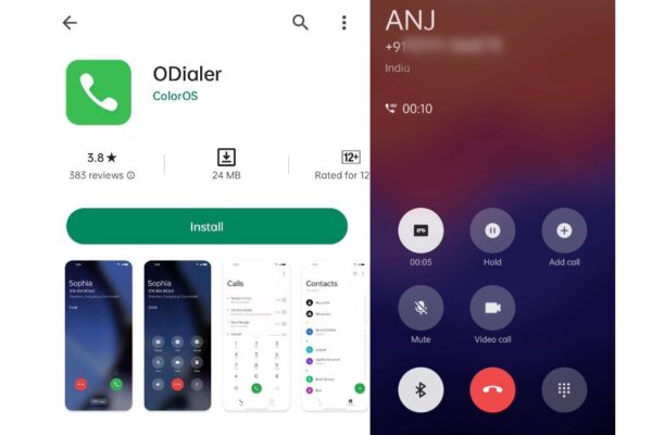 ODialer app Oppo OnePlus and Realme users call recording will be easy
