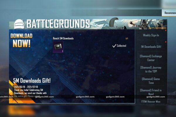 Battlegrounds Mobile India Crosses Over 5 Million Early Access Downloads Players Get Rewards Krafton