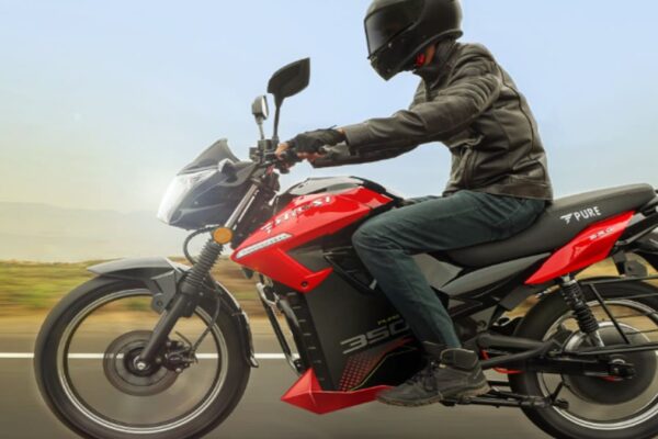 Pure EV ecoDryft eTryst Electric Motocycle on Rs 20000 Discount 171 Km Range Specifications Details