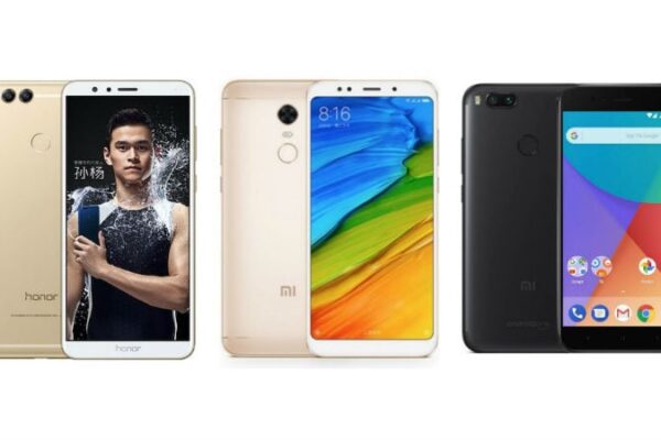 Xiaomi Redmi 5 Plus vs Honor 7X vs Xiaomi Mi A1