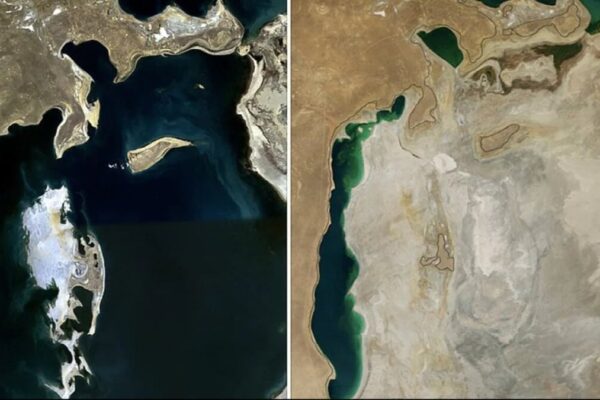 Climate change 26 lakh years old Aral Sea Disappeared In 50 Years says nasa report