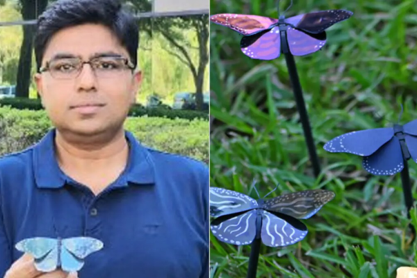 Indian Origin Scientist Creates World Lightest and First Energy Saving Paint Inspired By Butterflies