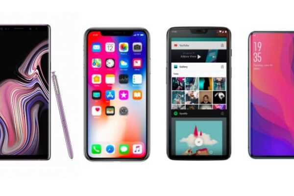 Compare Specifications, Features and Price, Which is better among Samsung Galaxy Note 9, Apple iPhone X, OnePlus 6, Oppo Find X?
