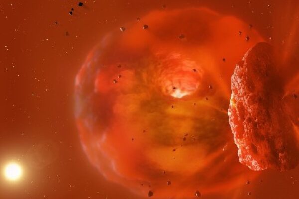 Scientists saw first ever aftermath of 2 Planets Colliding
