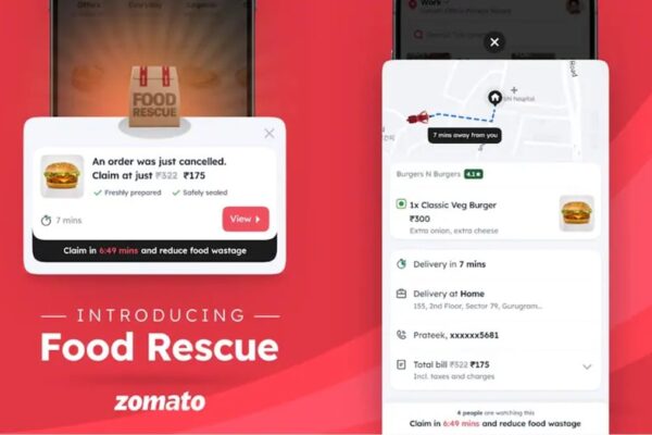 Zomato Offers Canceled Orders Food on Discount through Food Rescue Feature
