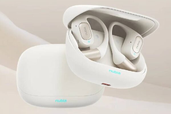 Nubia LiveFlip open ear earbuds price 174 yuan with ENC noise reduction 40 hour battery launched features
