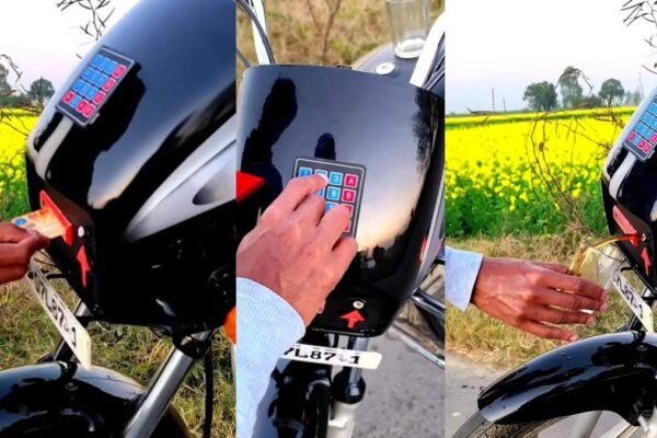 Hero Splendor Modified ATM Like Soft Drink Vending Machine Watch Video